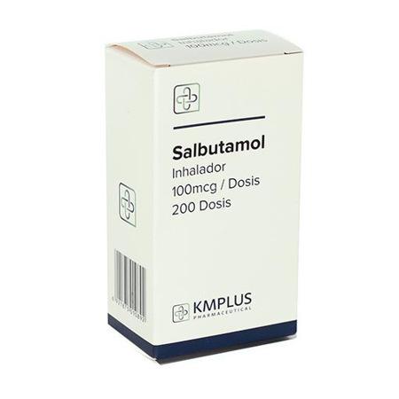 SALBUTAMOL 100MCG/200 DOSIS INHALADOR KMPLUS