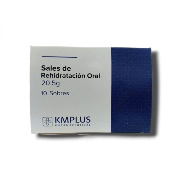 SALES DE REHIDRATACION ORAL 20.5G X 10 SOBRES KMPLUS