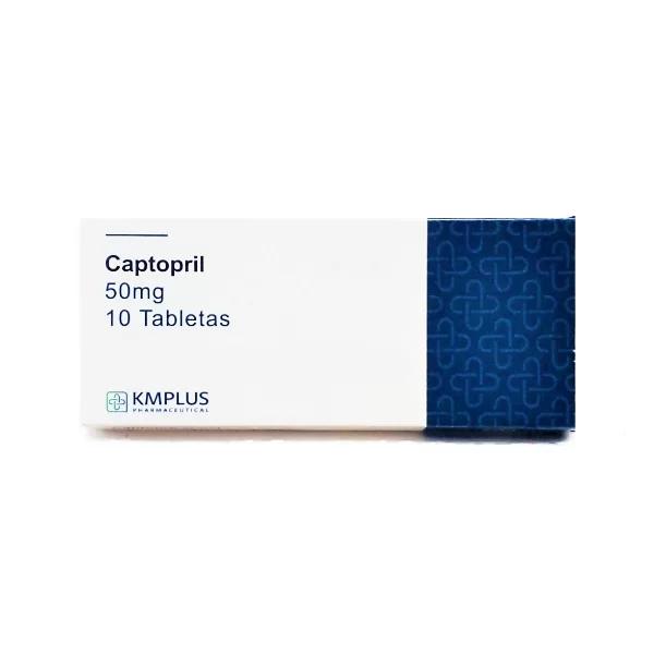 CAPTOPRIL 50 MG X 10 TAB KMPLUS