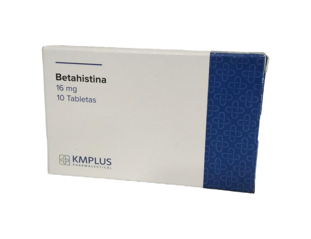 BETAHISTINA 16MG X 10 TAB KMPLUS