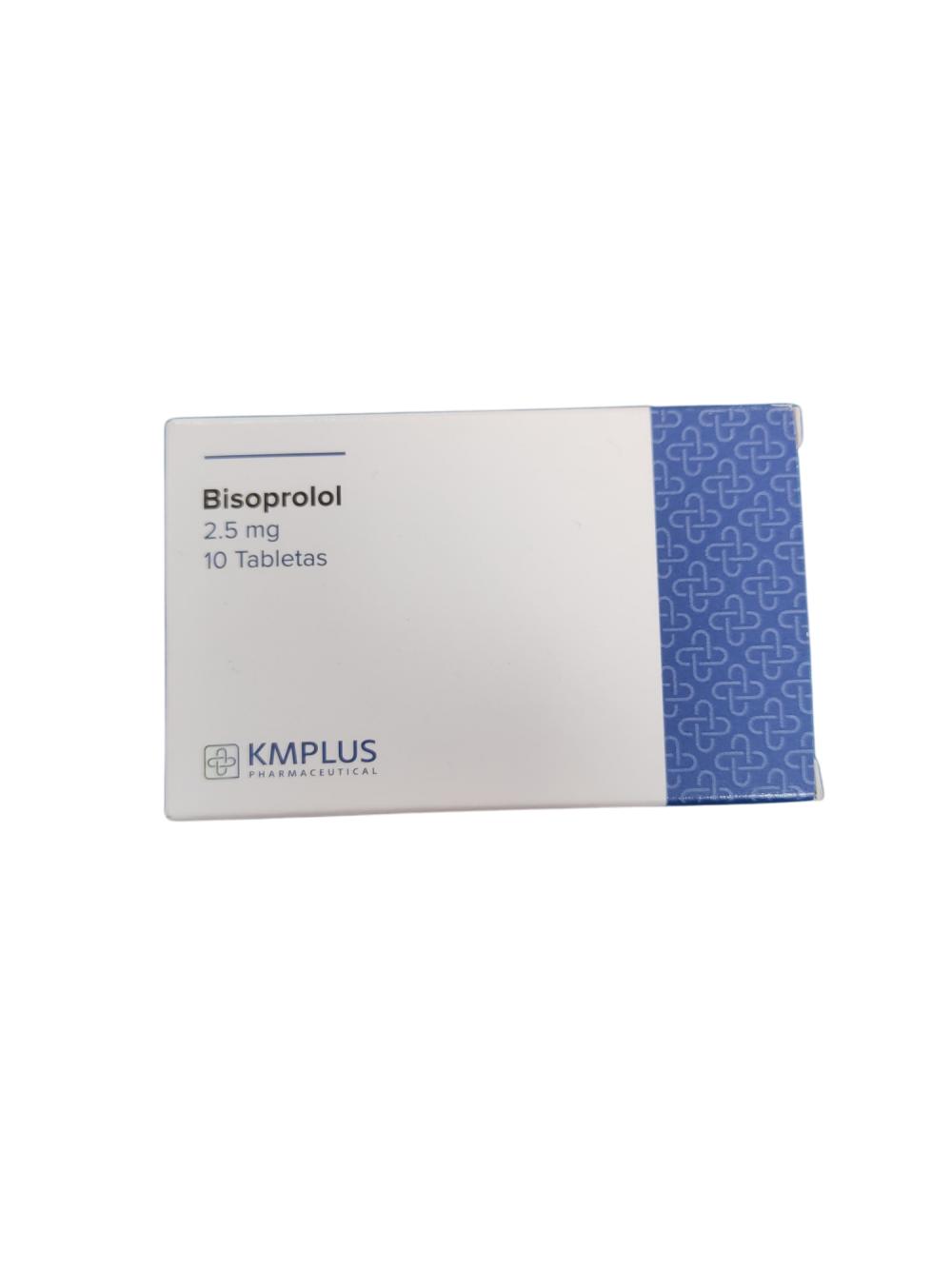 BISOPROLOL FUMARATO 2.5MG X 10 TAB KMPLUS
