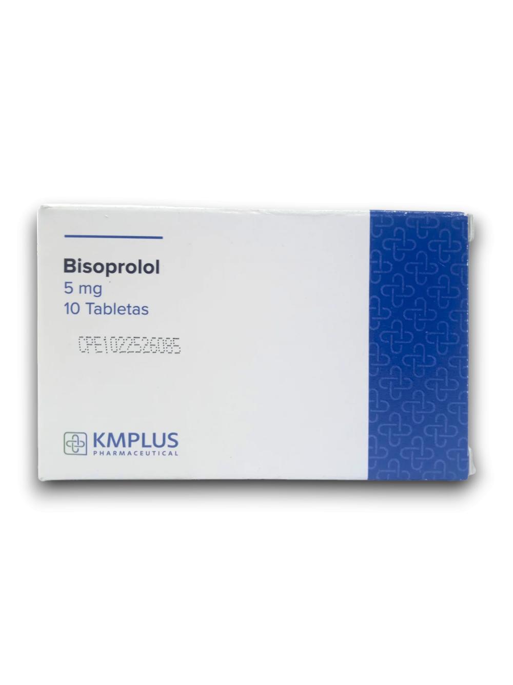 BISOPROLOL FUMARATO 5 MG X 10 TAB KMPLUS