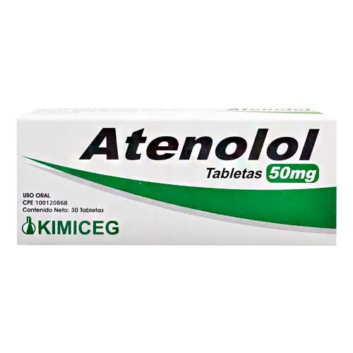 ATENOLOL 50MG X 30 TAB KIMICEG
