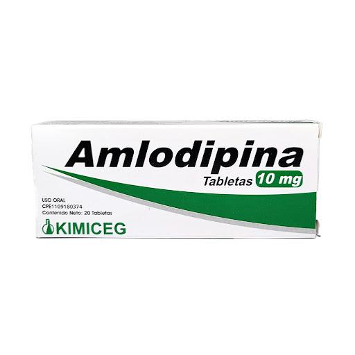 AMLODIPINA 10MG X 20 TAB KIMICEG