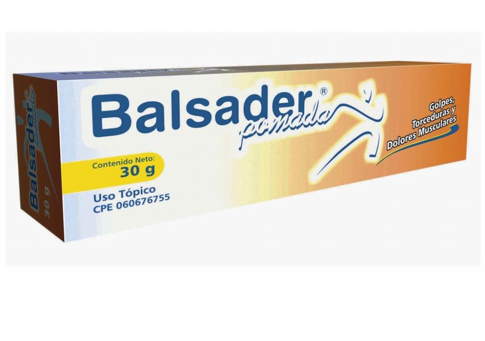 BALSADER POMADA 30G KIMICEG 