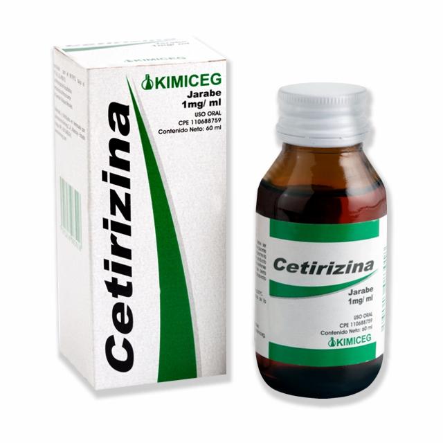 CETIRIZINA 1 MG/ML JBE X 60 ML KIMICEG