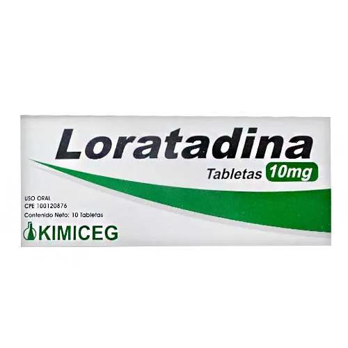 LORATADINA 10MG X 10 TAB KIMICEG