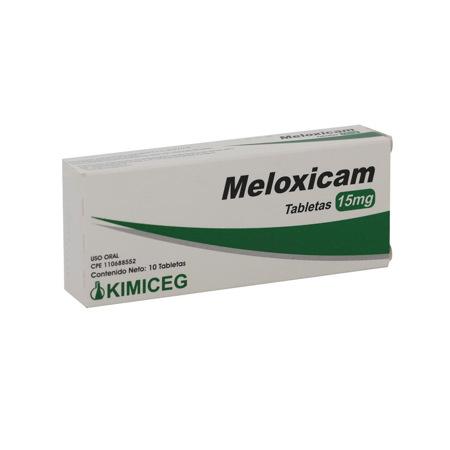 MELOXICAM 15MG 10 TAB KIMICEG