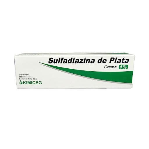 SULFADIAZINA DE PLATA 1% CREMA 30 GR KIMICEG