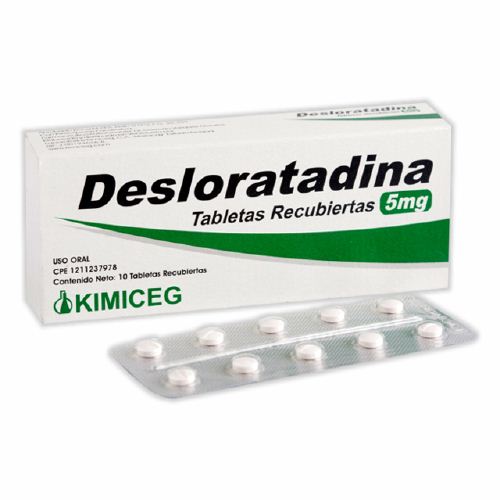 DESLORATADINA 5MG 10 TAB KIMICEG