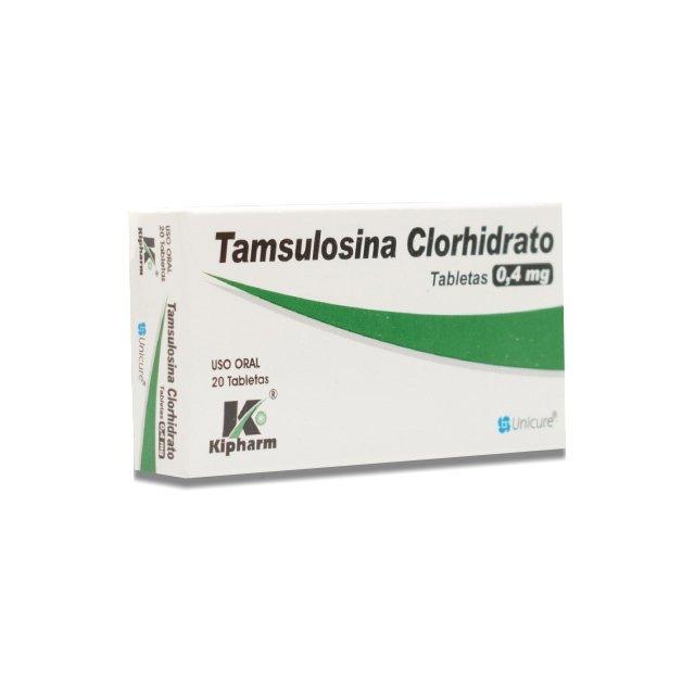 TAMSULOSINA CLORHIDRATO 0.4MG X 20 TAB KIMICEG