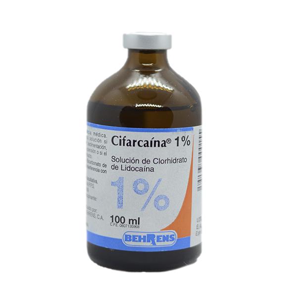 CIFARCAINA 1% SOL 100 ML X 1 AMP BEHRENS