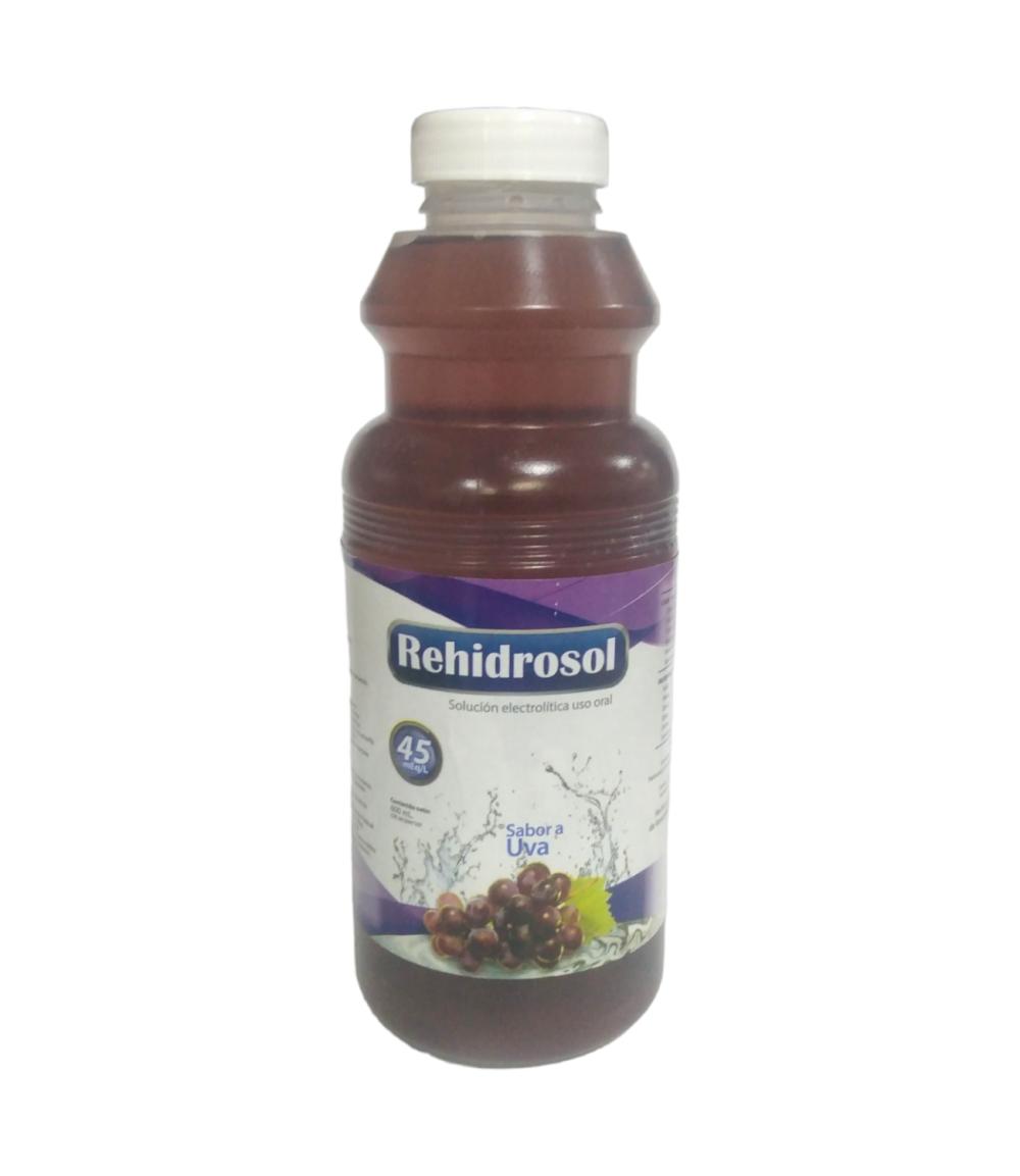 REHIDROSOL SOLUCION ELECTROLITICA ZINC SABOR A UVA 45MEQ/600ML BEHRENS