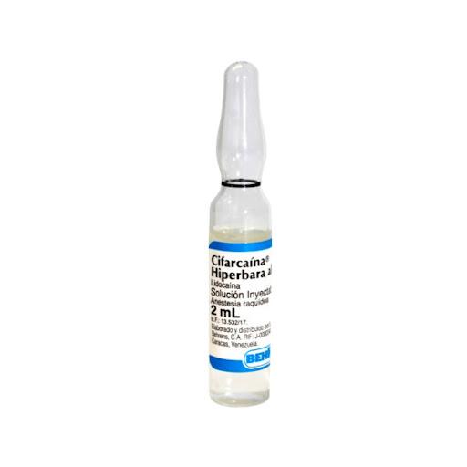 CIFARCAINA HIPERBARA AL 5% 2ML SOL INY X 1 AMP BEHRENS