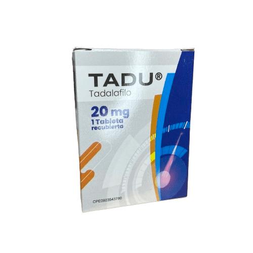 TADU TADALAFILO 20 MG X 1 TAB BEHRENS