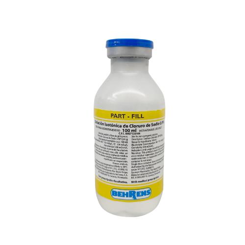 SOLUCION FISIOLOGICA 0.9% PART-FILL 100 ML BEHRENS