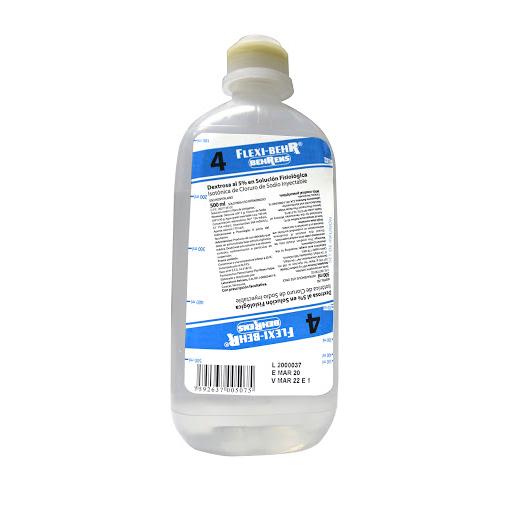 SOLUCION N°4 DEXTROSA 5% SOL FISIOLOGICA 500ML BEHRENS