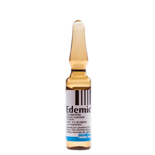 EDEMID FUROSEMIDA 10MG/ML 2 ML SOL INY IV/IM X 5 AMP BEHRENS