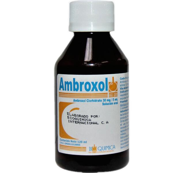 AMBROXOL CLORHIDRATO 30MG/5ML SOL ORAL ADUL BIOQUIMICA INTERNACIONAL