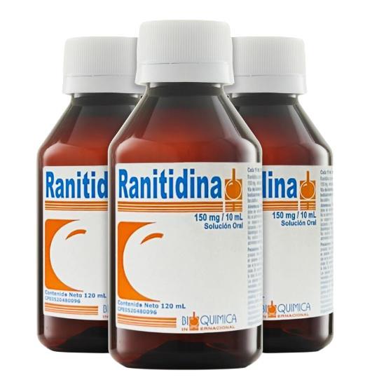 RANITIDINA 150MG/10ML 120ML BIOQUIMICA INTERNACIONAL