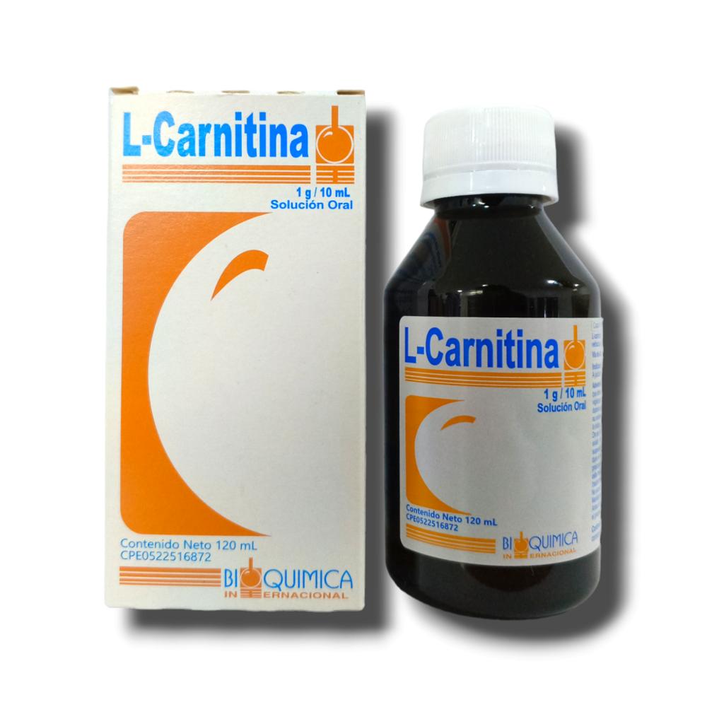 L-CARNITINA 1G/10 ML X 120 ML BIOQUIMICA INTERNACIONAL