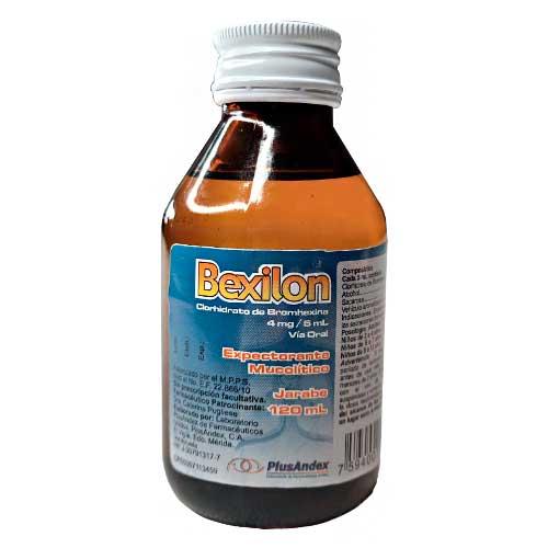 BEXILON BROMHEXINA 4MG/5ML JBE 120ML PLUSANDEX