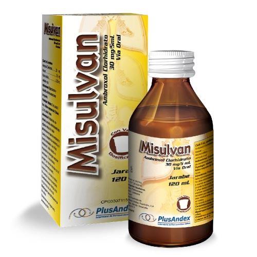 MISULVAN AMBROXOL 30MG/5ML JBE 120ML ADUL PLUSANDEX