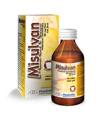 MISULVAN AMBROXOL 15MG/5ML X 120ML JBE PED PLUSANDEX