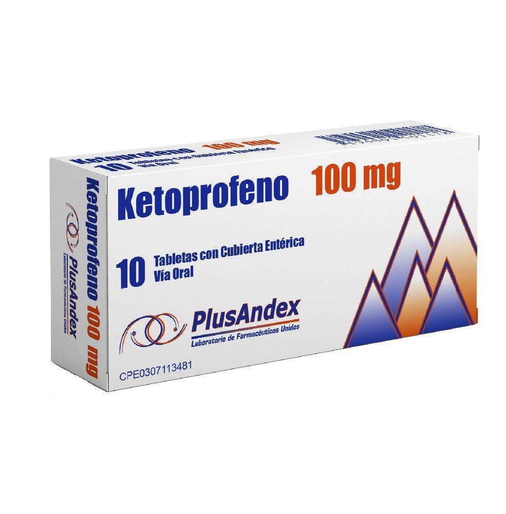 KETOPROFENO 100 MG X 10 TAB PLUSANDEX 