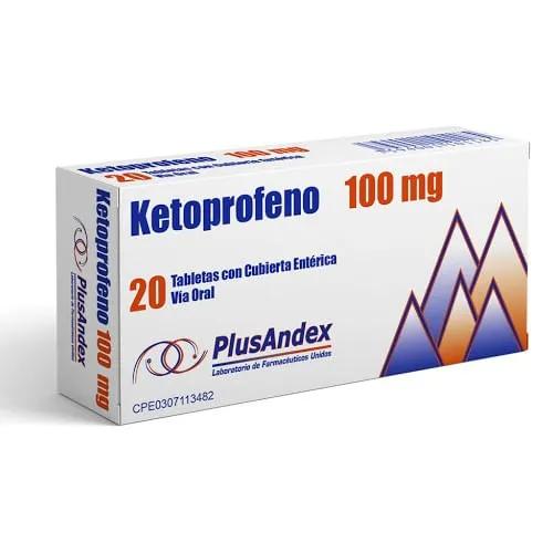 KETOPROFENO 100 MG X 20 TAB PLUSANDEX