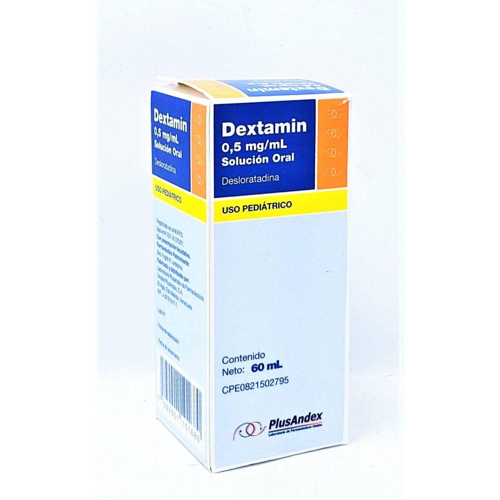 DEXTAMIN DESLORATADINA 0.5MG/ML X 120ML SOL ORAL PED PLUSANDEX