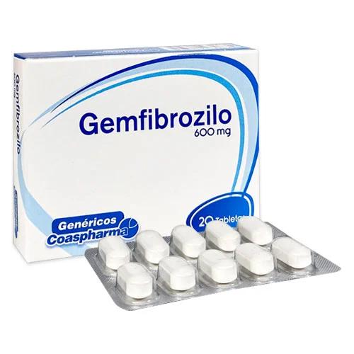 GEMFIBROZILO 600 MG X 11 BLIST X 110 TAB COASPHARMA