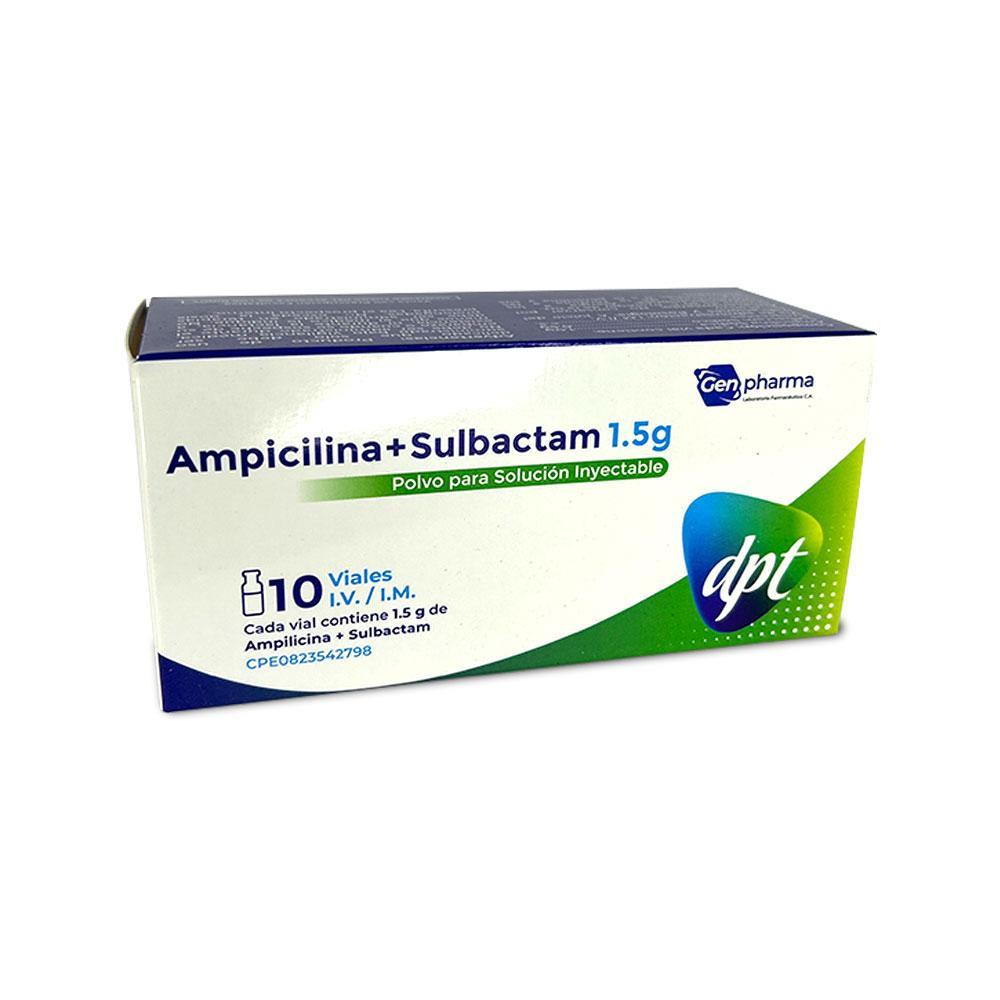 AMPICILINA + SULBACTAM 1.5 G SOL IV/IM DPT