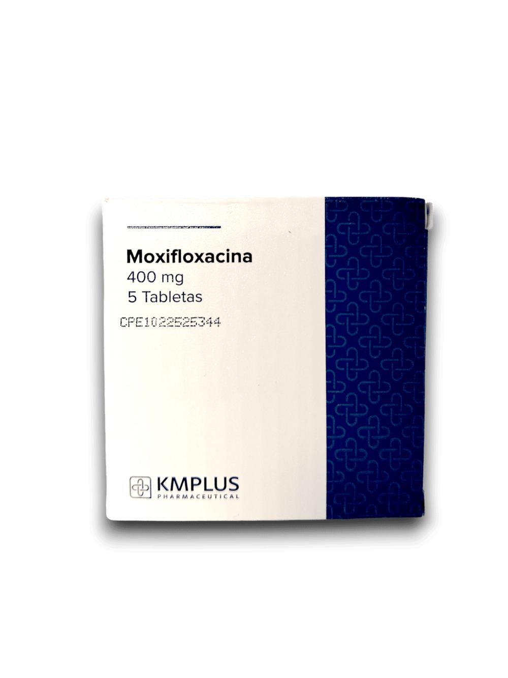 MOXIFLOXACINA 400 MG X 5 TAB KMPLUS
